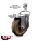 Service Caster 5 Inch High Temp Glass Filled Nylon 1/2 Inch Stem Caster with Total Lock Brake SCC SCC-TSTTL20S514-GFNSHT-121315 - alternate 3